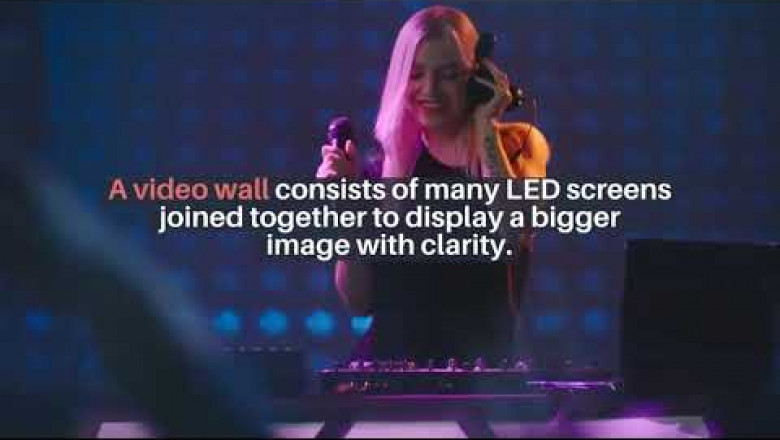 Rent LED Video Wall for Events and Trade Shows Dubai