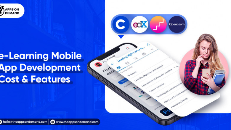 E Learning Mobile App Development Cost & Features