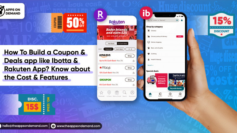 How To Build a Coupon & Deals app like Ibotta & Rakuten App?