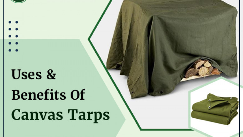 Canvas Tarps And Their Numerous Uses As Well As Benefits