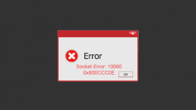 socket error 10060 windows live mail