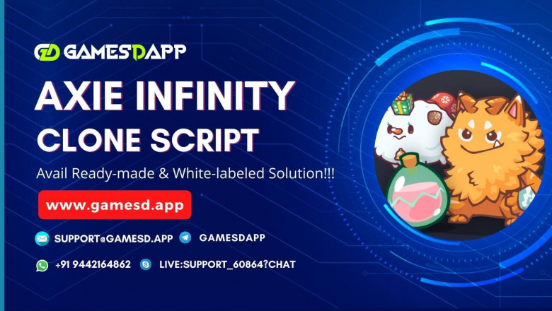 Create NFT Game Marketplace With Axie Infinity Clone