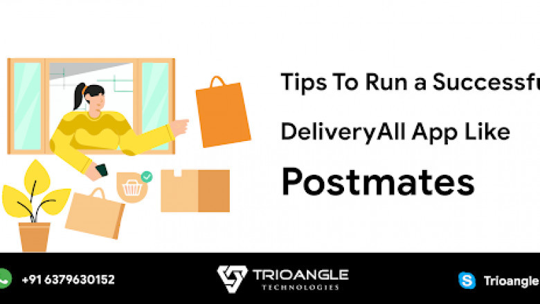 Postmates clone - Tips To Run a Successful DelivertAll App Like Postmates.