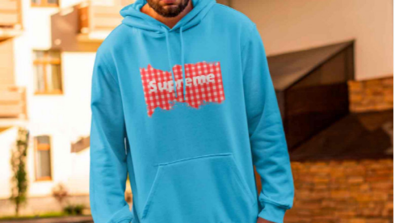 Supreme Men’s Green Hoodie