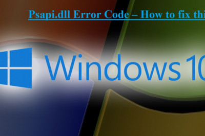 windows 10 update psapi.dll missing