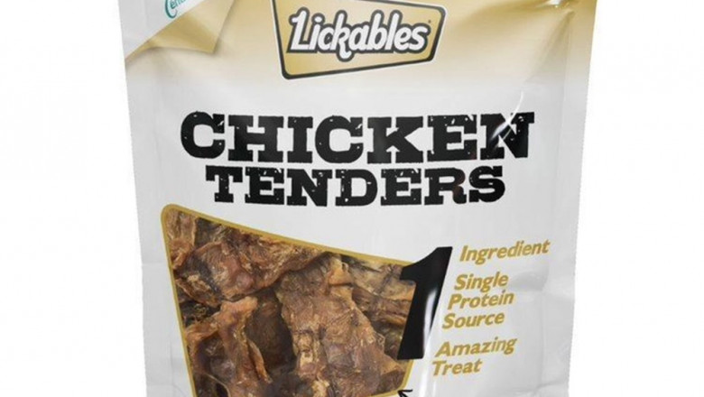 Lickables Chicken Tenders Dog Treats 80G | DiscountPetCare