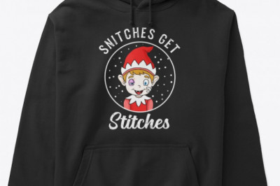 Snitches Get Stitches Elf Shirt