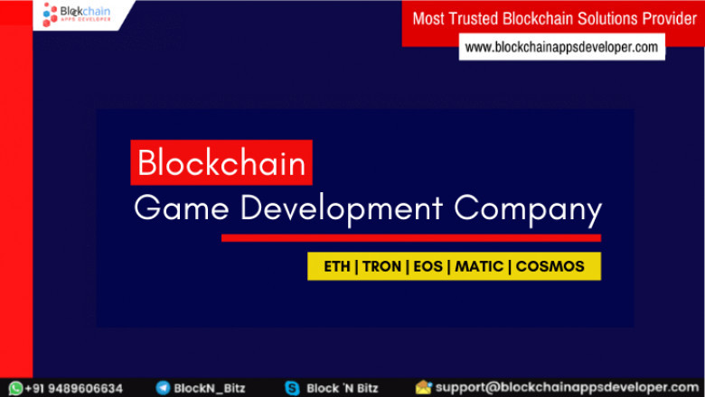 Blockchain Game Development Company | BlockchainAppsDeveloper