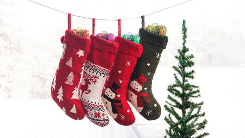5 Christmas stockings to revamp your mantel this year