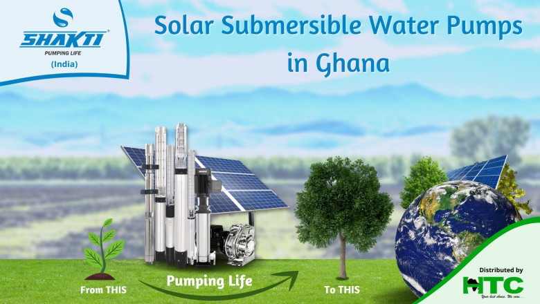 Best Solar Submersible Water Pump in Ghana - HTC Ghana