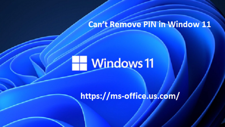 If You Can’t Remove PIN in Window 11! How To Fix it?