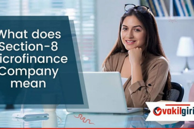 What does section-8 microfinance company mean?