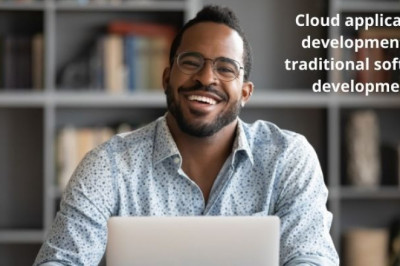 Cloud application development vs traditional software development