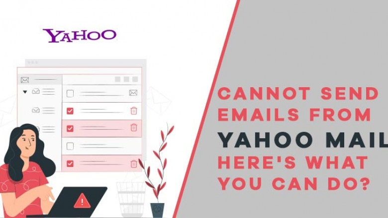 Why I Cannot Send Emails from Yahoo Mail?