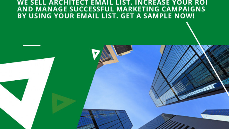 Architect Email List Fountmedia