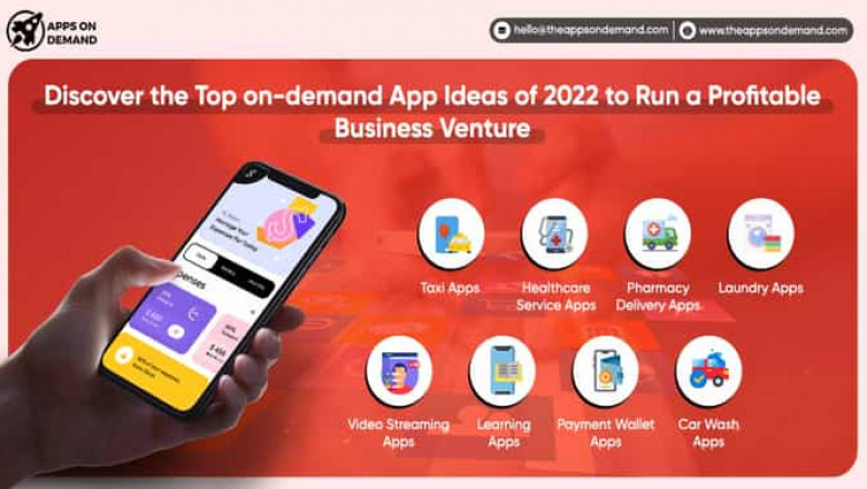 Top On-Demand App Ideas Of 2022 To Run A Profitable Business Venture