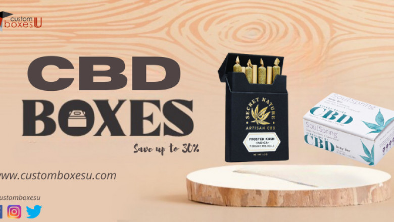 Unique packaging solution for CBD boxes.
