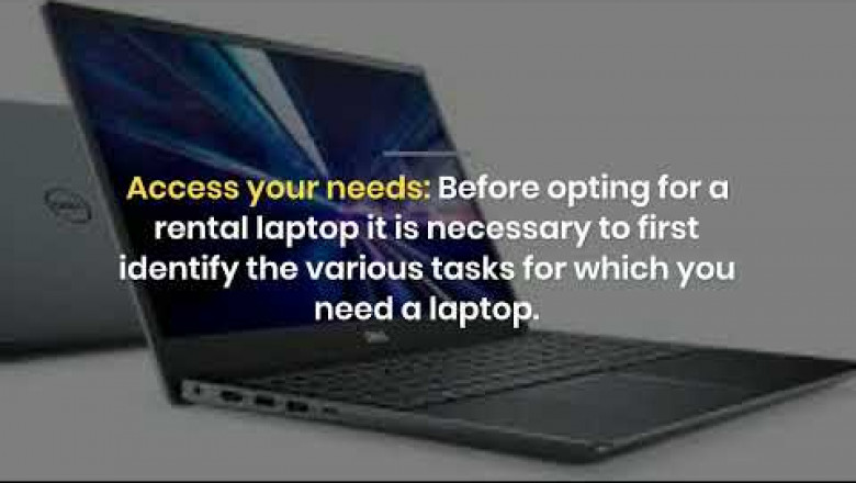 How to Choose the Right Personal Laptop for Rent in Dubai?