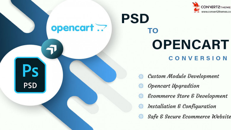 PSD to Opencart