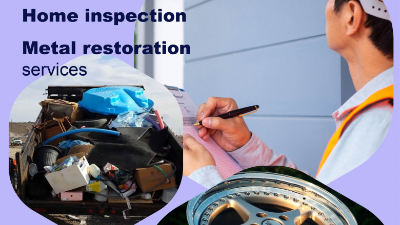 Junk removal and Home inspection services