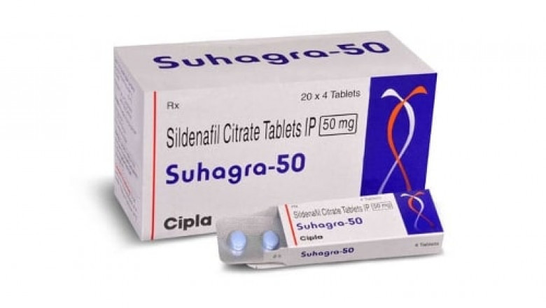 Suhagra 50 | Sildenafil Pill To Treat Poor Erection