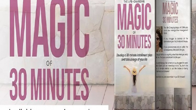 "The Life-Changing Magic of 30 Minutes," A Book to Help Manage a Demanding Life Has Launched