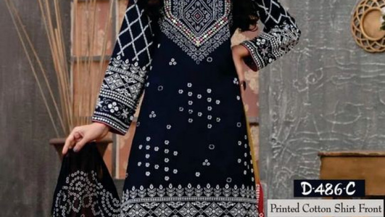 Gul Ahmed Cotton Suit