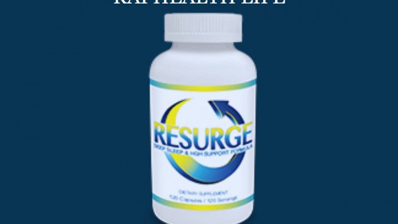 Resurge deep sleep supplement | Weight Loss and Fat Burning!.