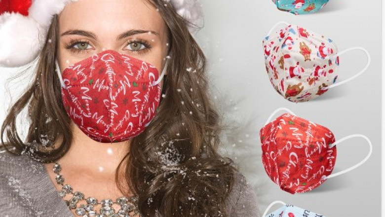 Choose a Colorful FFP2 Mask For Your Family As a Christmas Gift