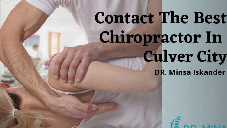 Contact The Best Chiropractor in Culver City, Dr. Mina Iskander