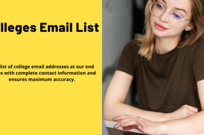 Get Connected to 100% Updated Colleges Email List