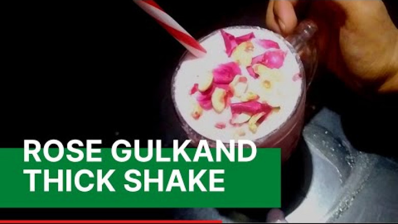 Rose Gulkand Thick Shake