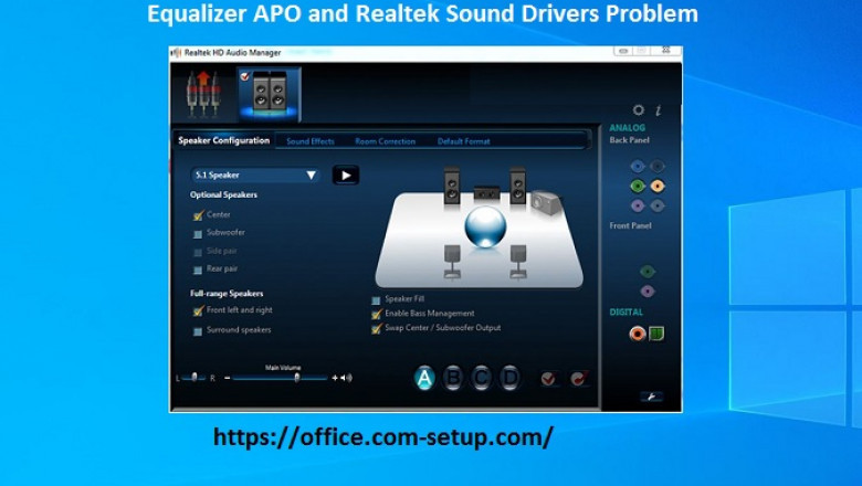 How To Fix If Equalizer APO and Realtek Sound Drivers Problem?