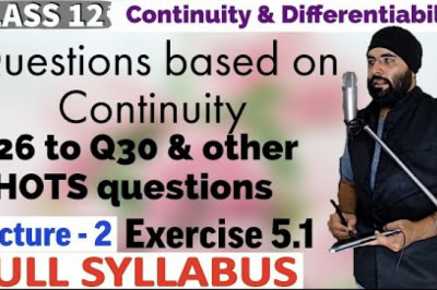NCERT Exercise 5.1 Continuity And Differentiability Class 12 Maths