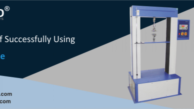 Top 3 Secrets of Successfully Using Tensile Machine