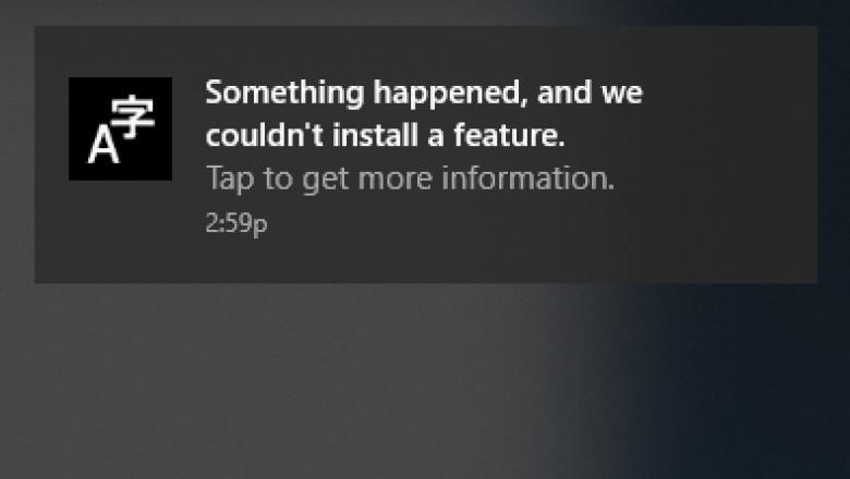 If Something Happened and Couldn’t Install A Feature! How to Fix it?