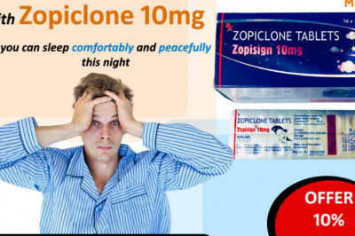 You Can Sleep Comfortably And Peacefully This Night - With Zopiclone 10mg