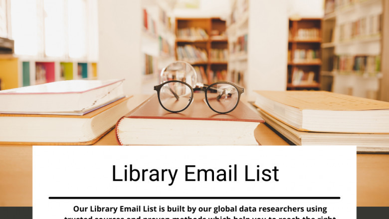 Get Connected to 100% Updated Library Email List