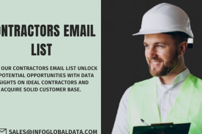 Buy USA Contractors Email List Provider
