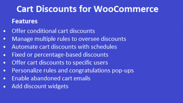 WooCommerce products discount plugin