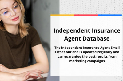 Get 100% Verified Independent Insurance Agent Database from InfoGlobalData