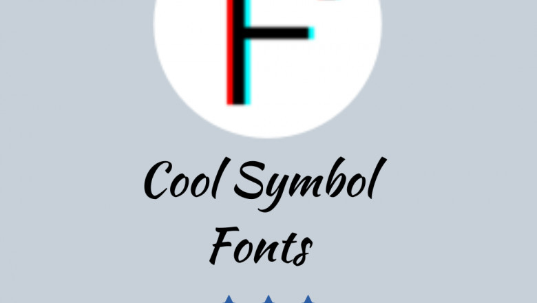 Cool Symbol Fonts - Online font Generator tool