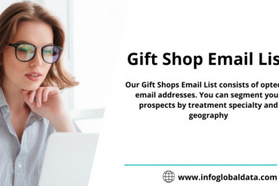 Get 100% Verified Gift Shop Email List From InfoGlobalData