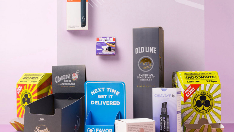 Custom printed Display Packaging Boxes
