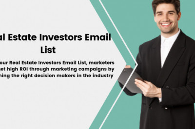 Get the Real Estate Investors Email List with InfoGlobalData