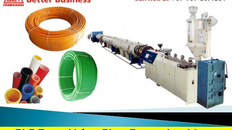 PLB Duct HDPE Pipe Extrusion Lines by Shree Sai Extrusion Technik