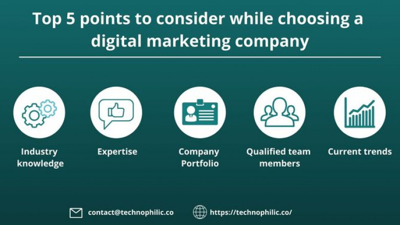 5 points to look for in a Digital Marketing company