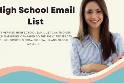 Get 100% Verified High School Email List from InfoGlobalData