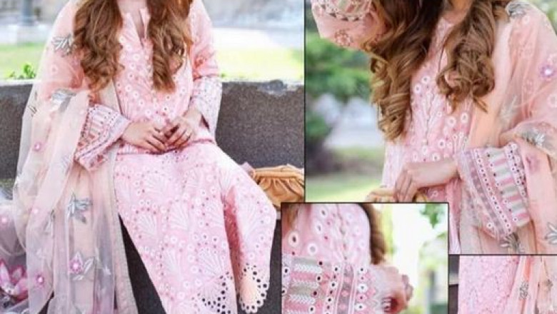 Zaheer Abbas Lawn Suit