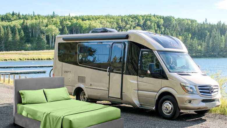 4 Piece RV Sheets Set Include in Your RV Decor
